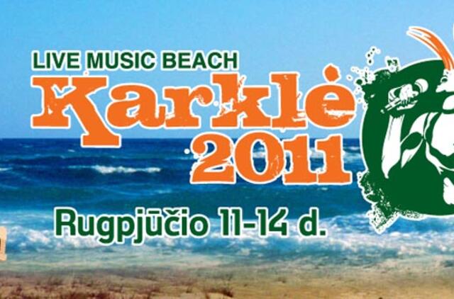 "Karklė 2011 live music beach" - su "ištaškančia" programa