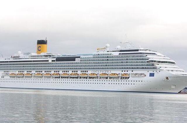 Klaipėdoje viešės milžiniškas laivas "Costa Pacifica"
