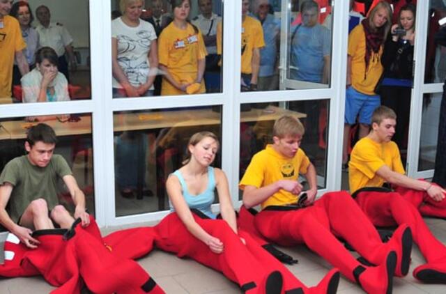 Latvijos ir Lietuvos moksleivių konkurse - lygiosios