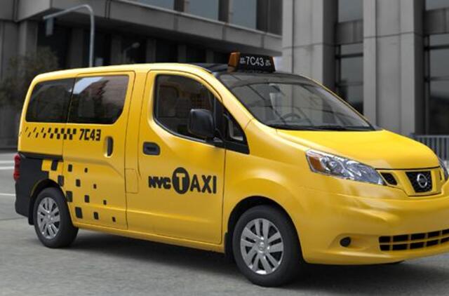 Niujorko taksistai persės į konkursą laimėjusios "Nissan" kompanijos modelius