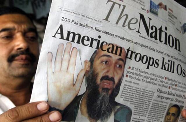 Osama bin Ladenas operacijos metu nebuvo ginkluotas