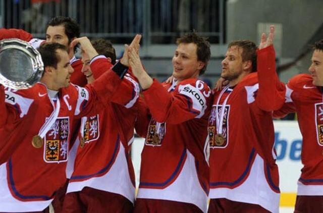 Pasaulio čempionato bronzos medaliai - Čekijos ledo ritulininkams