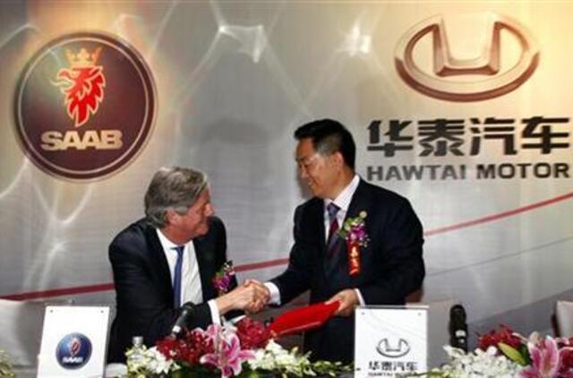 "Saab" sandoris su kinais "Hawtai Motor" neįvyks