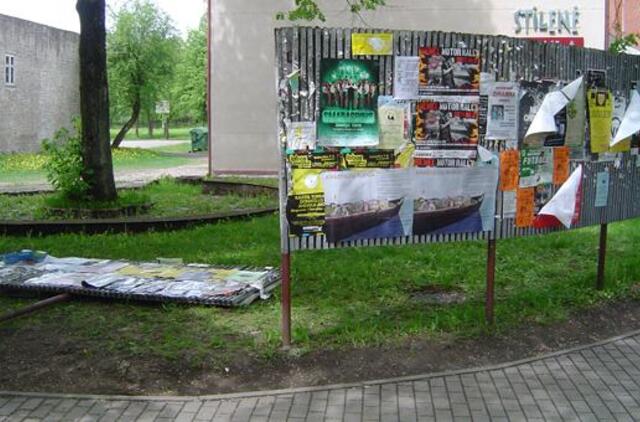 Šilutės seniūnas: nemokamų skelbimų lentų era baigiasi