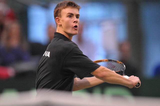 Tenisininkas Laurynas Grigelis laimėjo turnyrą Maroke