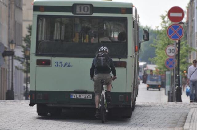 Transportas senamiestyje: meras siūlo, direktorius abejoja