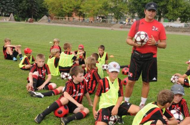 "AC Milan" ir vėl organizuoja stovyklą Klaipėdoje