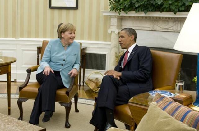 B. Obama: Vokietija Jungtinėms Valstijoms yra svarbesnė nei kada nors anksčiau