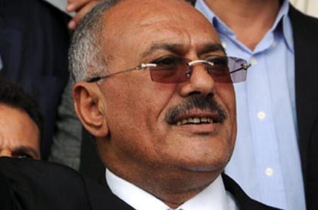 Jemeno prezidentas paliko šalį