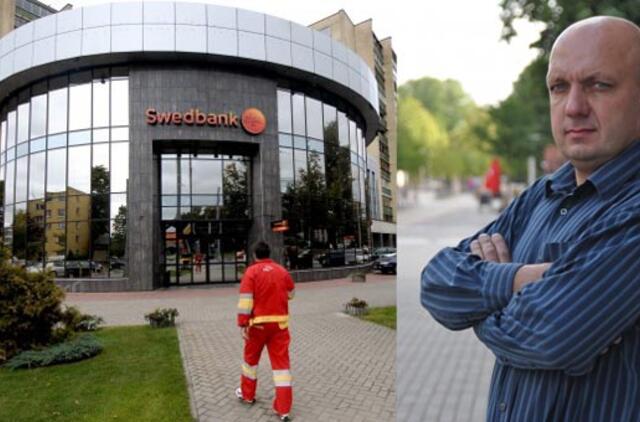 Klientas "Swedbank" kaltina apgaule