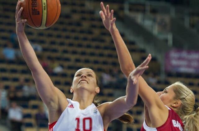 Kroatijos krepšininkės nugalėjo latves ir kovos dėl penktos vietos