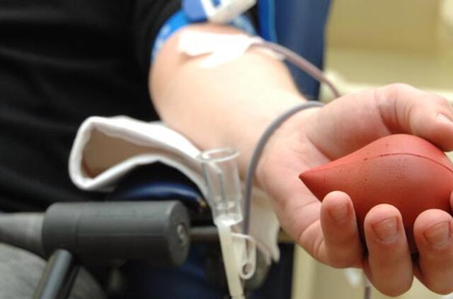 Lietuvoje kraujo donorais tampa tik mažiau nei 3 proc. žmonių