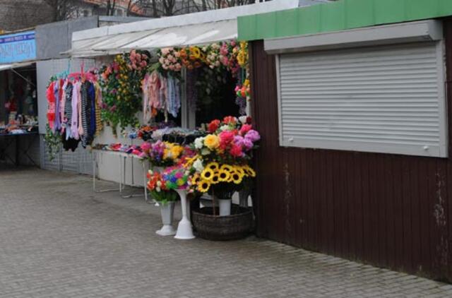 Miestas - prieš chaotišką kioskų plitimą