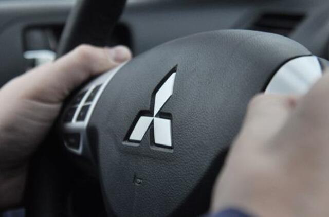 "Mitsubishi" automobilių gamybos procesai normalizavosi