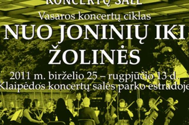 Muzika koncertų salės parke "Nuo Joninių iki Žolinės"