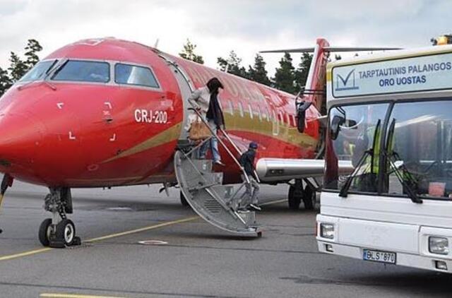 Palangos oro uoste - pirmieji turistai iš Maskvos