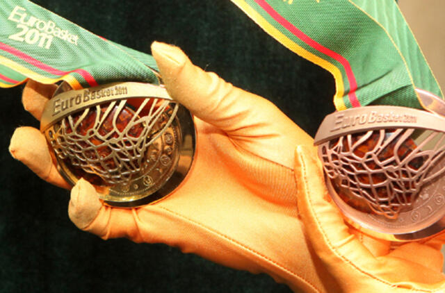 Pristatyti "Eurobasket 2011" medaliai
