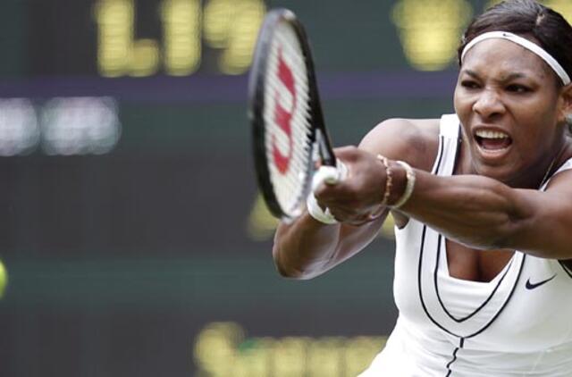 Serena Villiams "Grand Slam" turnyruose jau iškovojo 200 pergalių