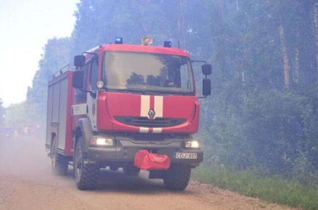 Šilutės rajone tebedega 100 hektarų durpyno