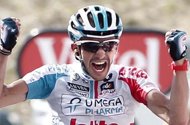 14-ąjį "Tour de France" etapą laimėjo belgas J. Vanendertas