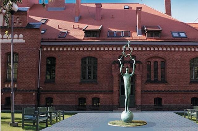 Būsima KU puošmena vagių nebijos