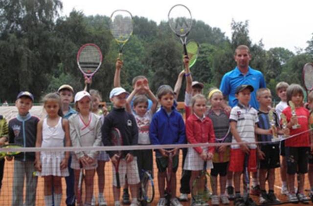 Jaunųjų tenisininkų aistros