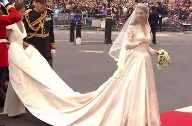 Kate vestuvinę suknelę gali pamatyti visi norintieji