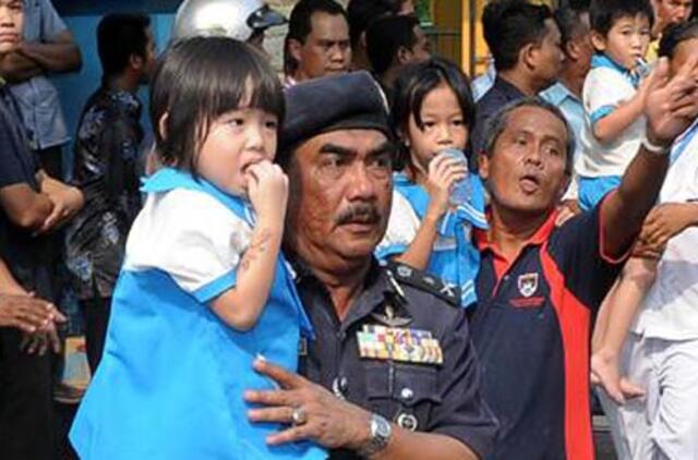 Malaizijoje vyras buvo paėmęs įkaitais 30 vaikų