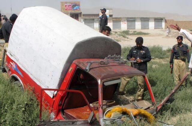 Per išpuolį Pakistane nužudyta 11 šiitų