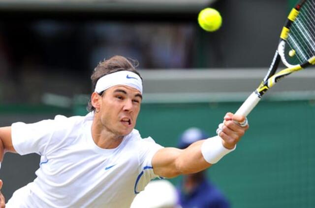 Rafaelis Nadalis pateko į Vimbldono turnyro finalą