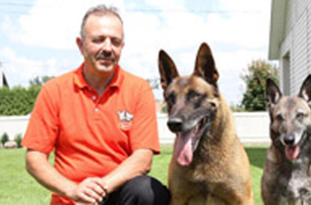 Šuo stengiasi tik dėl šeimininko