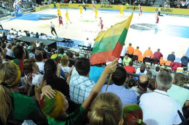 Arenoje repetuojamas Europos čempionato spektaklis