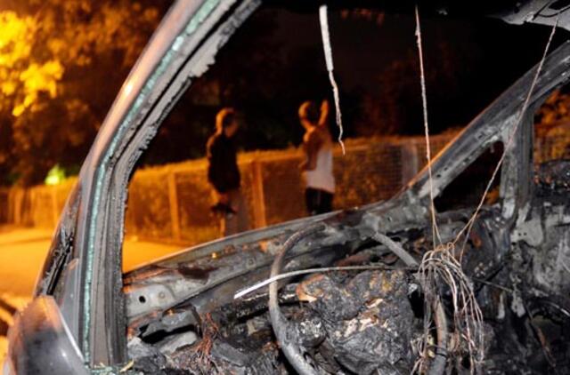 Berlyne jau trečią naktį iš eilės liepsnojo automobiliai