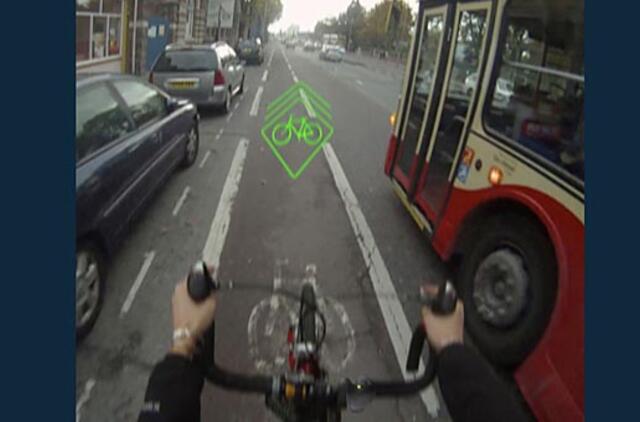 Dviratininkų saugumui - naujos idėjos