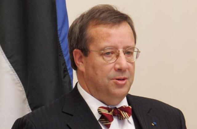 Estijos prezidentu perrinktas Tomas Hendrikas Ilvesas