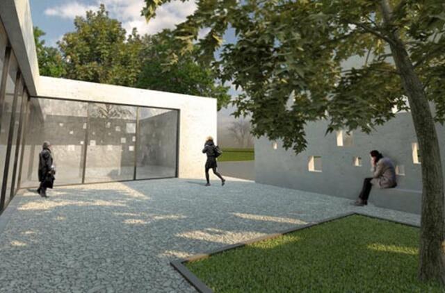 Krematoriumo statybos artėja prie pabaigos