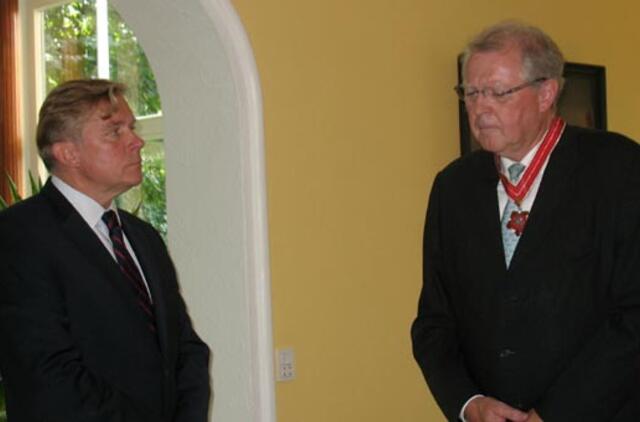 "Lietuvos diplomatijos žvaigždė" - Hansui Skovui Kristensenui