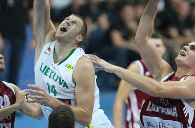 Lietuvos krepšininkai draugiškose rungtynėse nugalėjo latvius