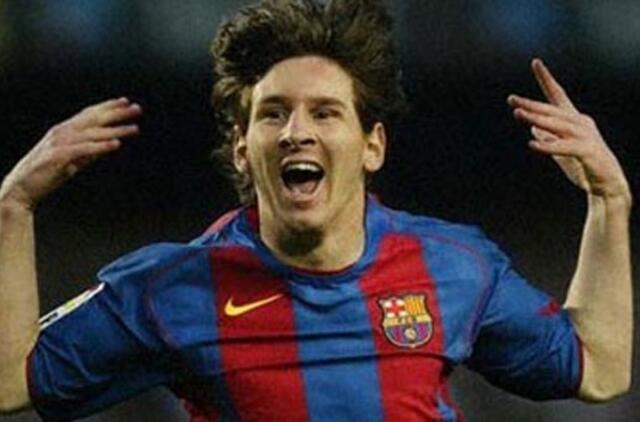 Lionelis Messis pripažintas geriausiu Europoje žaidžiančiu futbolininku
