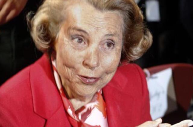 "L'Oreal" imperijos įpėdinė paragino valdžią įvesti mokestį turtuoliams