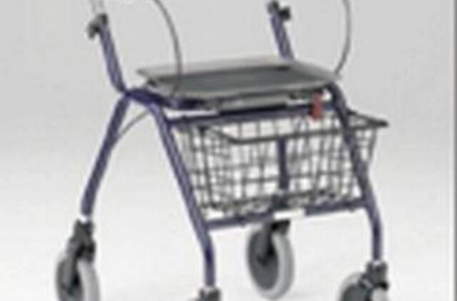 Nuo vagių senutė atsigynė vaikštyne