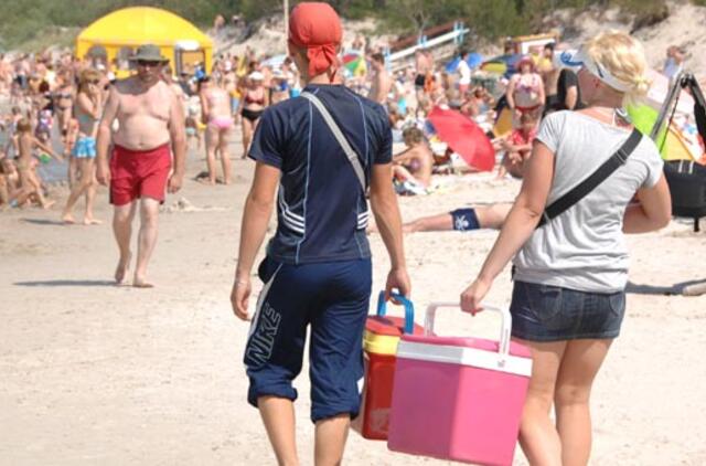 Palangoje - nelegali prekyba čeburekais