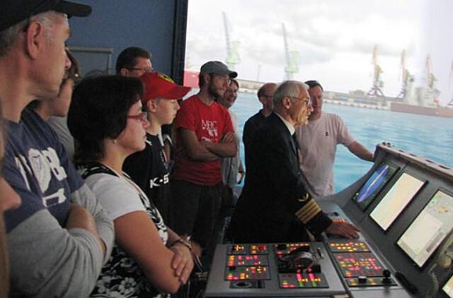 Per Jūros šventę norinčiųjų tapti kapitonais atsirado nemažai