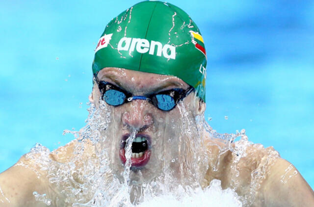 Plaukikui Giedriui Titeniui - antrasis universiados aukso medalis