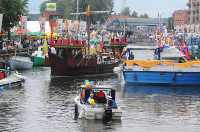 Regatos metu atidžiau kontroliuos laivybą