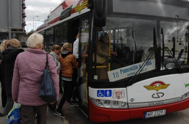 Rugsėjį - nauji ir atnaujinti autobusų maršrutai