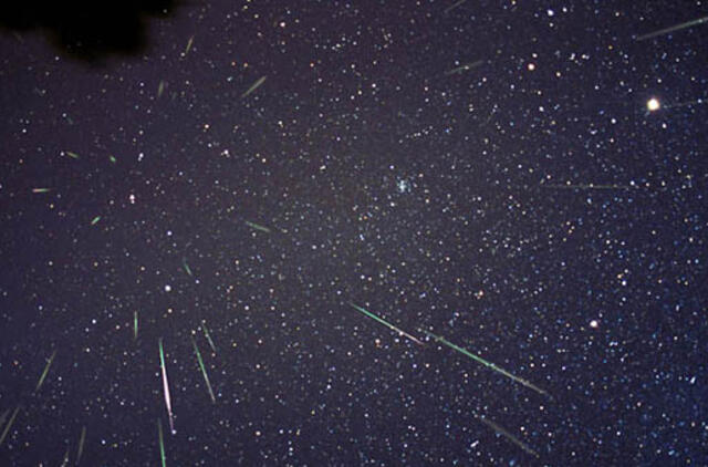 Savaitgalį naktinis dangus prapliups meteoritų lietumi