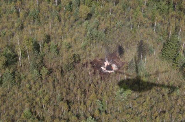 Surasta nukritusio Lietuvos orlaivio juodoji dėžė