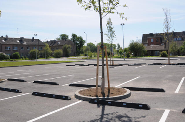 Švyturio arenos aikštelė - be orientyrų