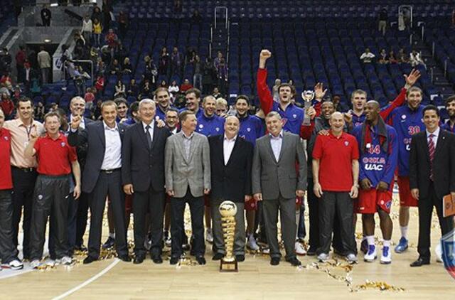 Aleksandro Gomelskio taurę iškovojo CSKA krepšininkai